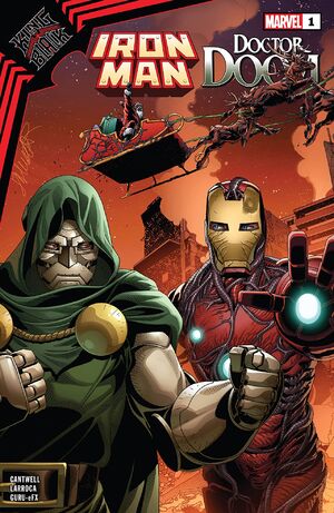 Cover King in Black: Iron Man/Doctor Doom